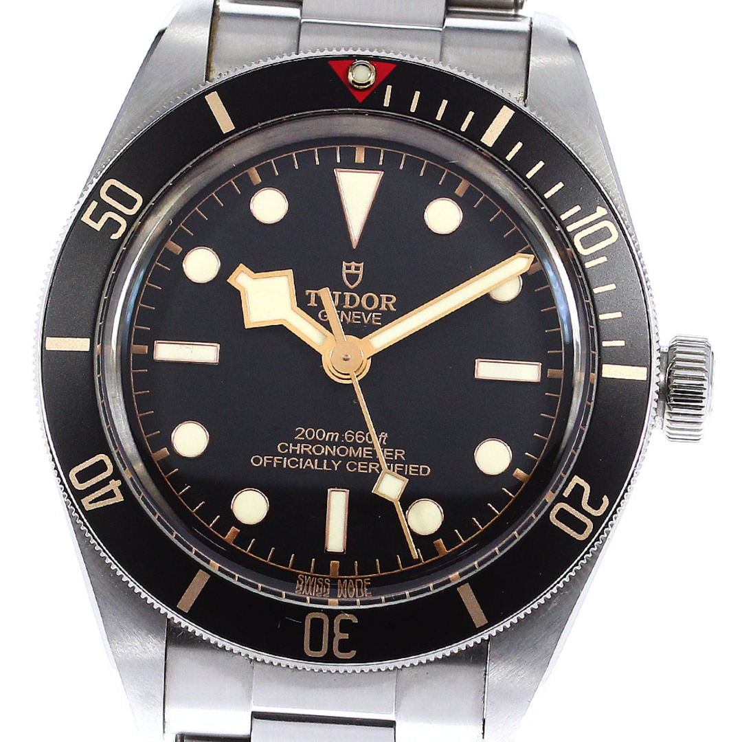 【本日特価】 79030N TUDOR チュードル ブラックベイ 箱・保証書付き_791963 メンズ 自動巻き デイト フィフティエイト 腕時計(アナログ)