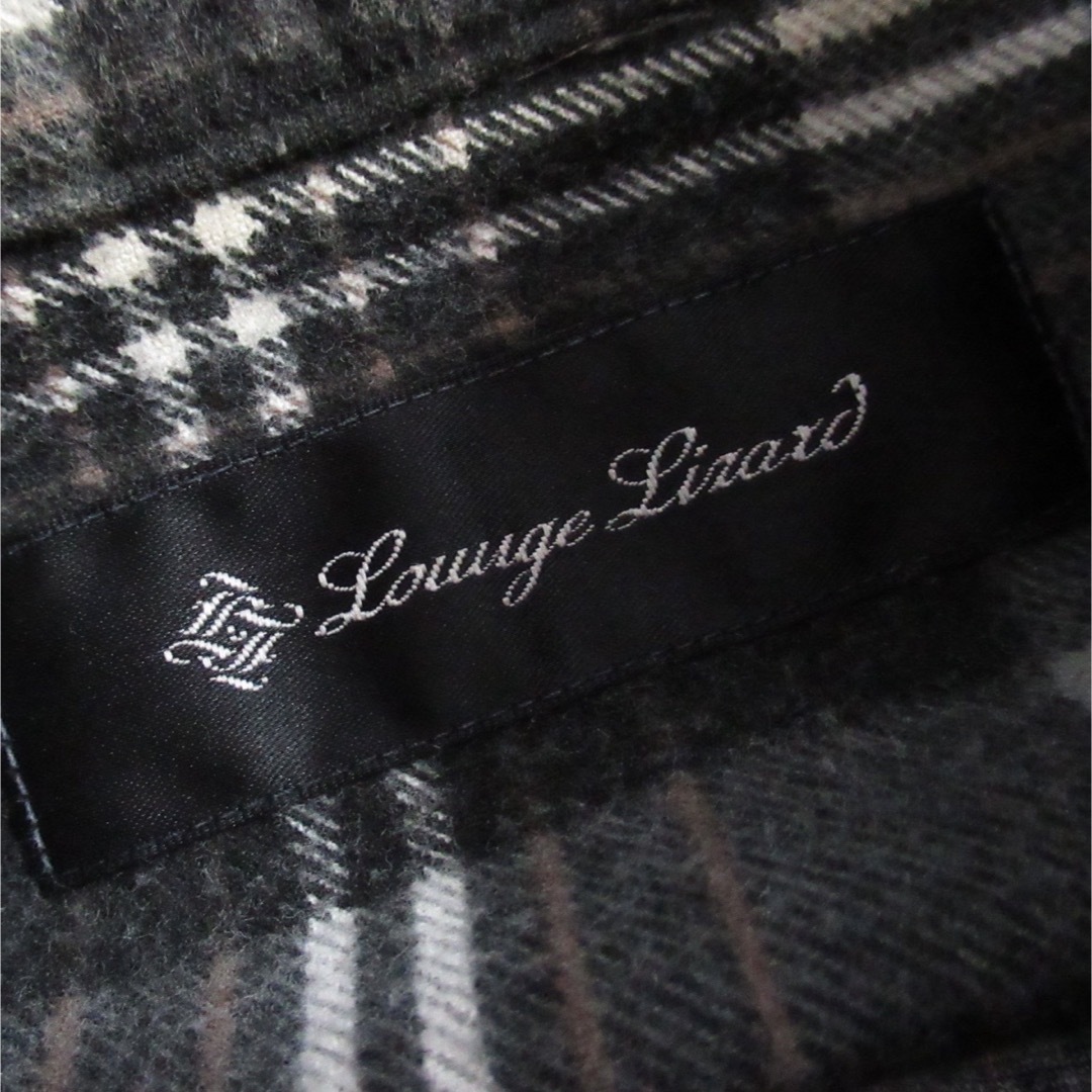 LOUNGE LIZARD(ラウンジリザード)のLOUNGE LIZARD フランネル チェック シャツ トップス 3 日本製 メンズのトップス(シャツ)の商品写真