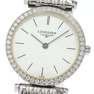 ロンジン(LONGINES)のロンジン LONGINES L4.241.0 グランドクラシック ダイヤベゼル クォーツ レディース 良品 _793328(腕時計)