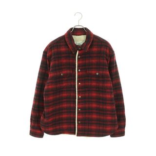 サンローラン(Saint Laurent)のサンローランパリ  636685 Y592V ボアチェックウエスタンジャケットブルゾン メンズ XXL(ブルゾン)