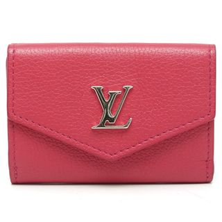 ルイヴィトン(LOUIS VUITTON)のルイヴィトン ポルトフォイユ・ロックミニ トリヨンレザー ピンク系(財布)