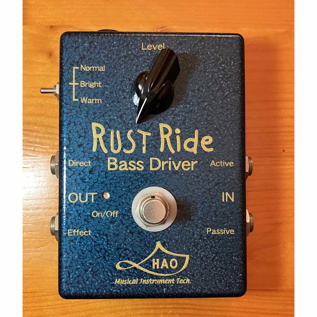 Hao Rust Ride Bass Driver  楽器のベース(ベースエフェクター)の商品写真