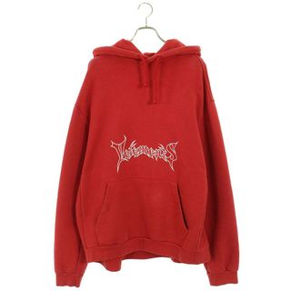 ヴェトモン(VETEMENTS)のヴェトモン  16AW  韓国限定 Fake Collection メタルロゴオーバーサイズパーカー メンズ S(パーカー)