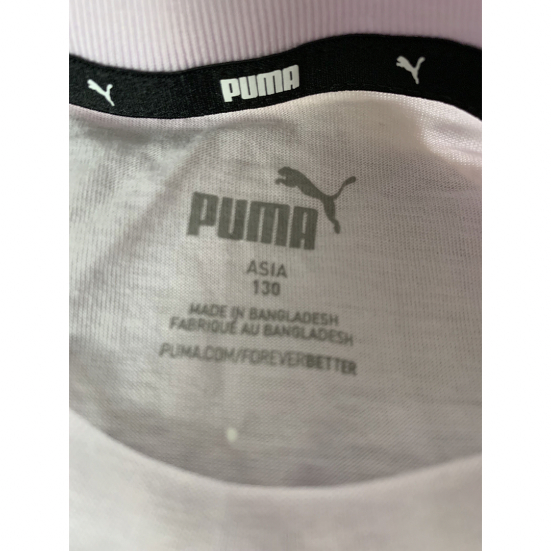 PUMA(プーマ)の女の子 Tシャツ キッズ/ベビー/マタニティのキッズ服女の子用(90cm~)(Tシャツ/カットソー)の商品写真