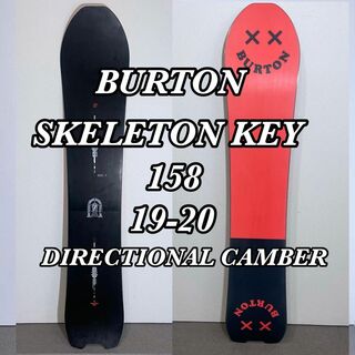 バートン(BURTON)のBURTON SKELETON KEY 158 スノーボード 19-20(ボード)