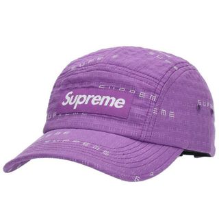 シュプリーム(Supreme)のシュプリーム  22SS  Stitch Jacquard Camp Cap ボックスロゴステッチジャガードキャンプキャップ メンズ(キャップ)