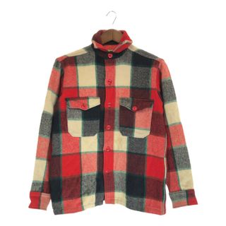 エルエルビーン(L.L.Bean)のSALE///// 60年代 L.L.Bean エルエルビーン ウール チェック 長袖シャツ アウトドア ヴィンテージ マルチカラー (メンズ 15)  P3718(シャツ)