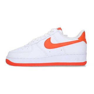 ナイキ(NIKE)のナイキ  AIR FORCE 1 LOW DC2911-101 エアフォースワンローホワイトオレンジスニーカー メンズ 24.5cm(スニーカー)