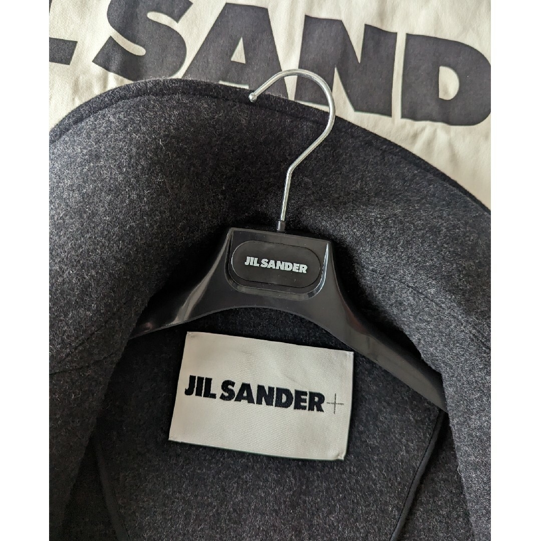 Jil Sander(ジルサンダー)の新品　2022AW　ジルサンダー＋　極上　ヴァージンウール　ダブルブレストコート メンズのジャケット/アウター(ピーコート)の商品写真