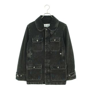 マルタンマルジェラ(Maison Martin Margiela)のマルタンマルジェラ1  22AW  S51AM0475 ペンキ加工デニムジャケット メンズ 38(Gジャン/デニムジャケット)