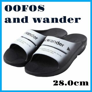 ウーフォス(OOFOS)の【新品未使用】OOFOS x and wander リカバリー サンダル 28(サンダル)