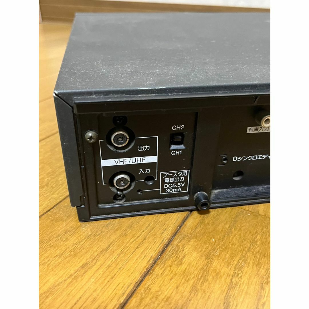 【ジャンク】パナソニック VHS ビデオデッキ NV-G55 リモコン付 【ジャンク】パナソニック VHS ビデオデッキ NV-G55 リモコン付