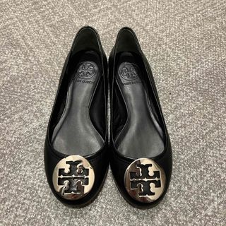 トリーバーチ(Tory Burch)の美品 Tory Burch フラットパンプス 22.5cm(バレエシューズ)