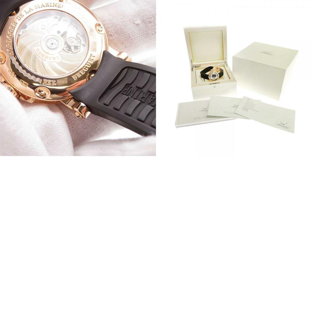 Breguet(ブレゲ)のブレゲ マリーン2 ラージデイト 5817BR/Z2/5V8 BREGUET 腕時計 ローズゴールド グレー文字盤 メンズの時計(腕時計(アナログ))の商品写真