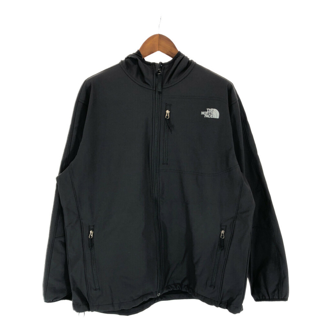 THE NORTH FACE(ザノースフェイス)のSALE/// THE NORTH FACE ノースフェイス マウンテンパーカー アウトドア キャンプ ブラック (メンズ XXL)  P3921 メンズのジャケット/アウター(マウンテンパーカー)の商品写真