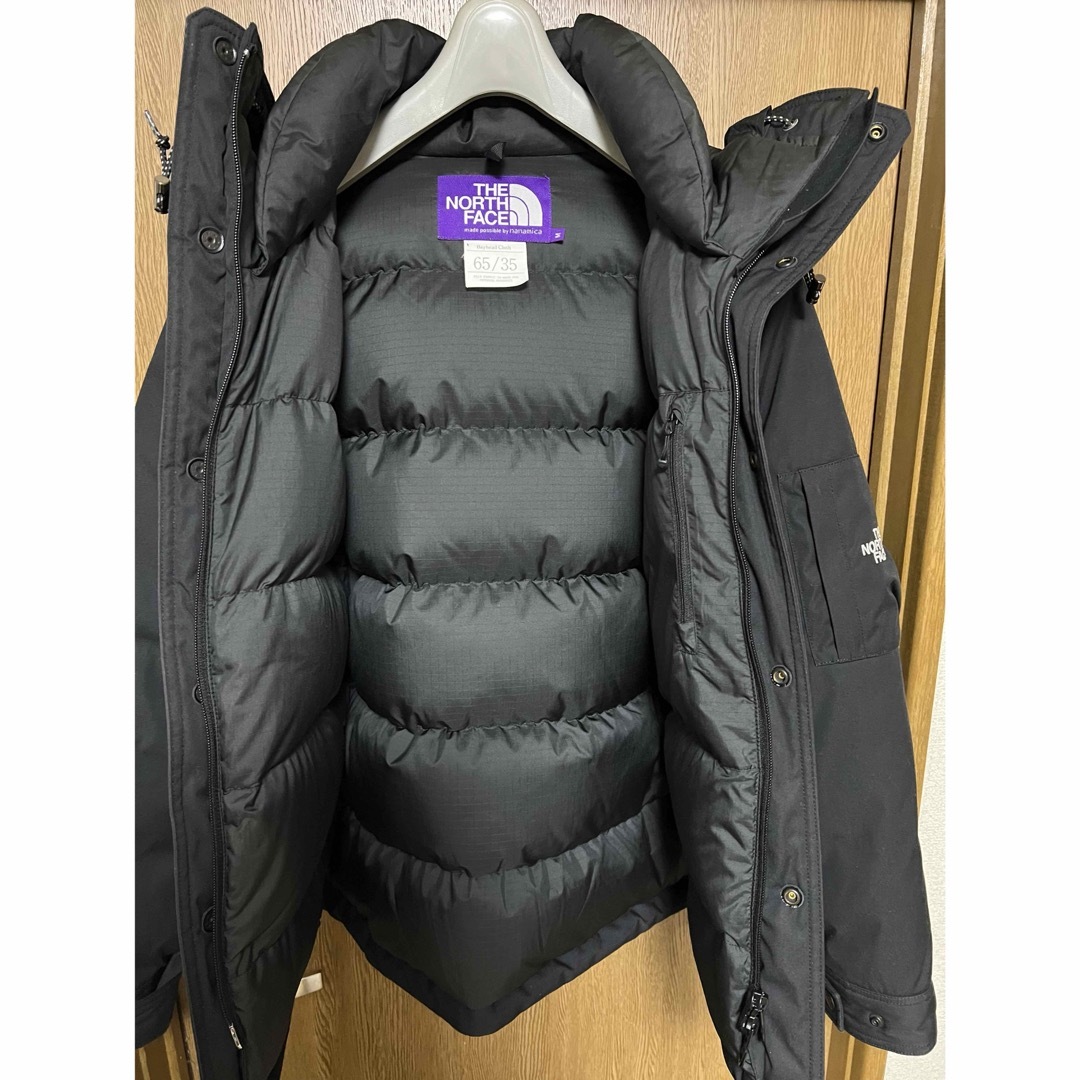 THE NORTH FACE(ザノースフェイス)のモンキータイム別注　ノースフェイスパープルレーベル　ショートダウン　M メンズのジャケット/アウター(ダウンジャケット)の商品写真