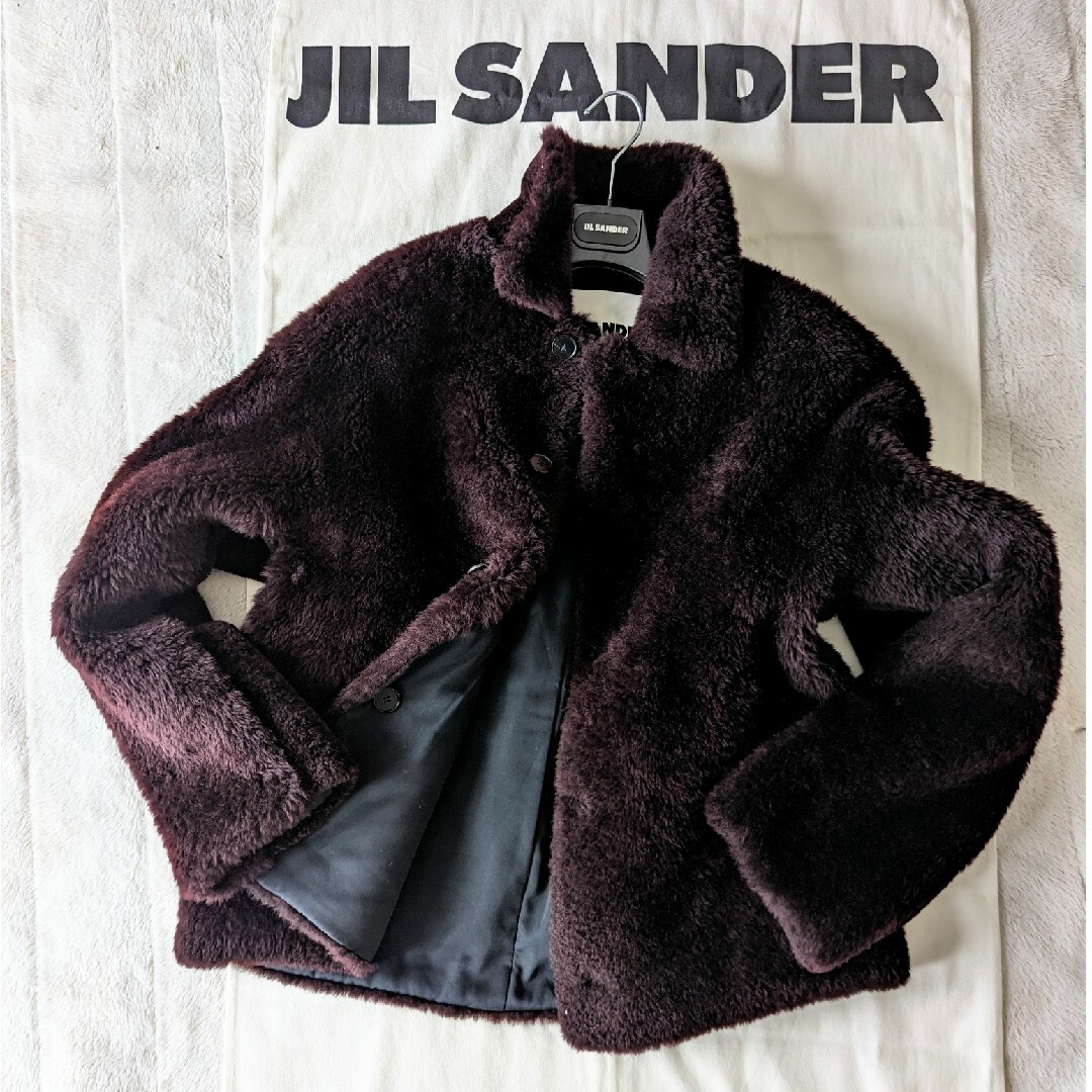 Jil Sander(ジルサンダー)の新品　2019/20AW　ジルサンダー　世界最高峰　シェアリングムートン　コート メンズのジャケット/アウター(レザージャケット)の商品写真