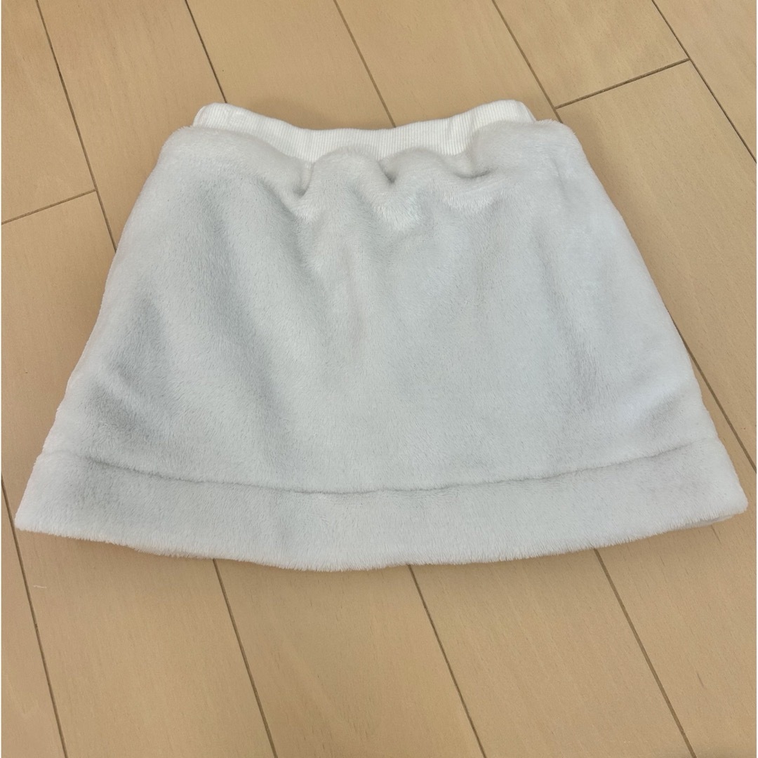 SLAP SLIP(スラップスリップ)のリバーシブル スカート 110cm BEBE キッズ/ベビー/マタニティのキッズ服女の子用(90cm~)(スカート)の商品写真