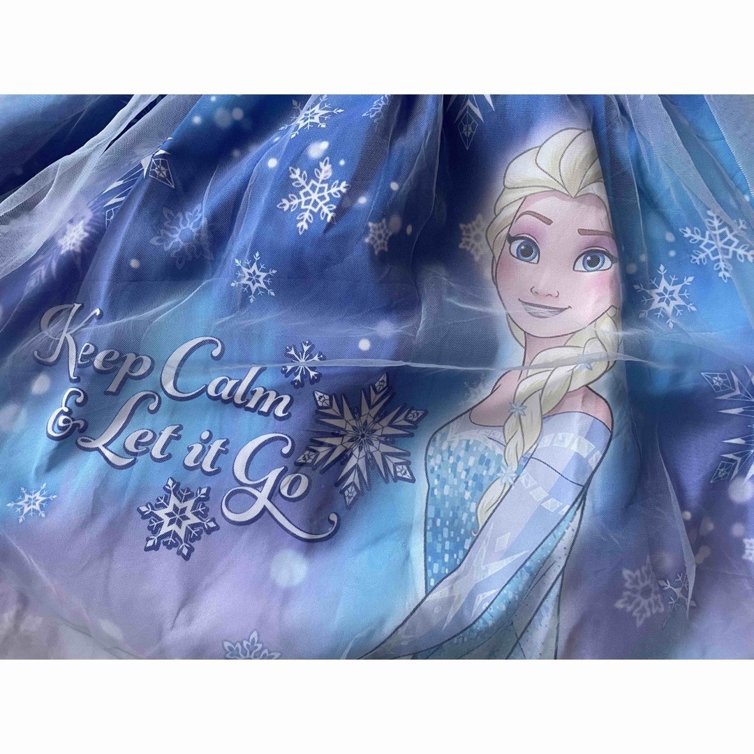 Disney(ディズニー)のmajolica　アナ雪ワンピース120 キッズ/ベビー/マタニティのキッズ服女の子用(90cm~)(ワンピース)の商品写真