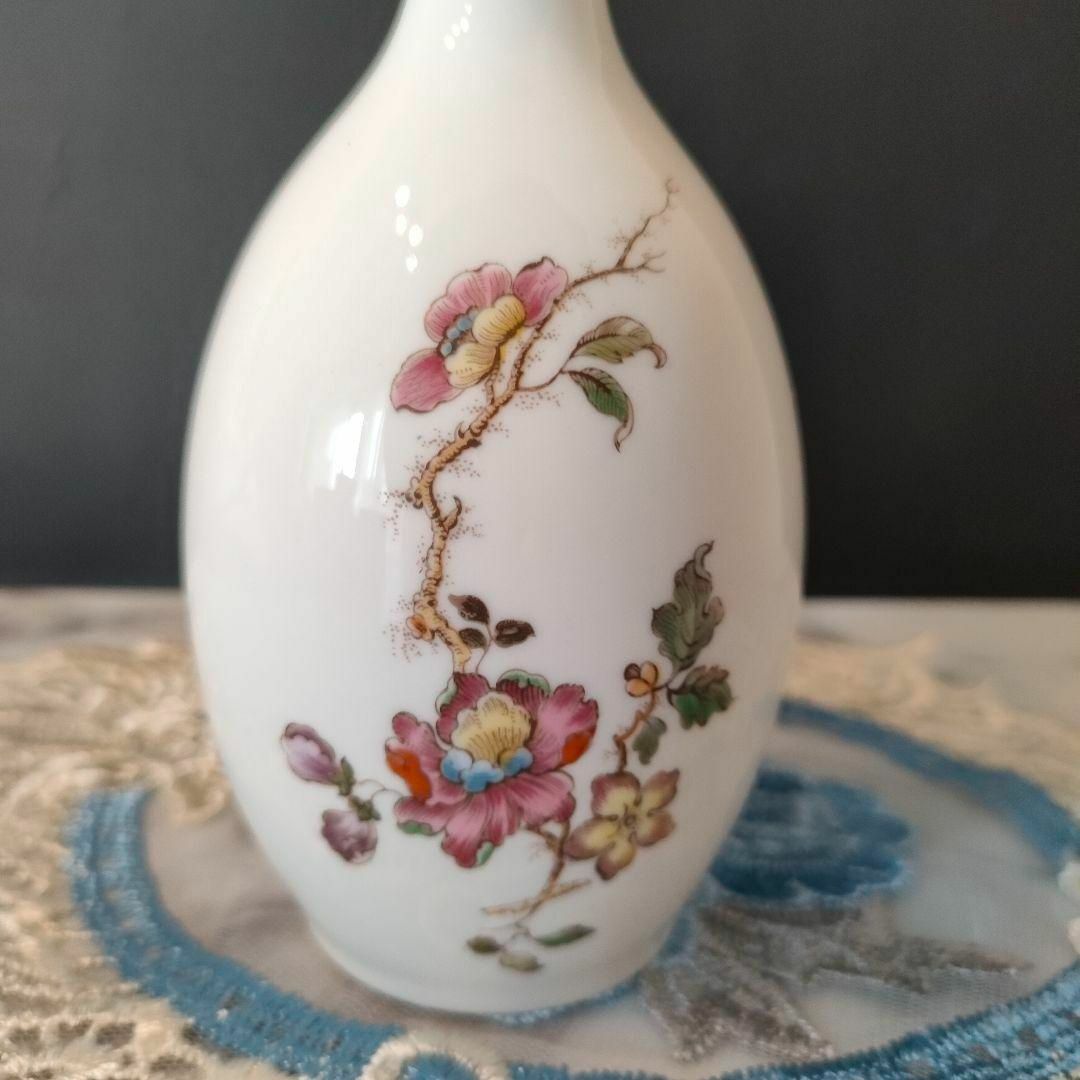 WEDGWOOD(ウェッジウッド)の美品★ウェッジウッド スワロー 花瓶 花 黒壺 金彩 小鳥 アンティーク 希少品 インテリア/住まい/日用品のインテリア小物(花瓶)の商品写真