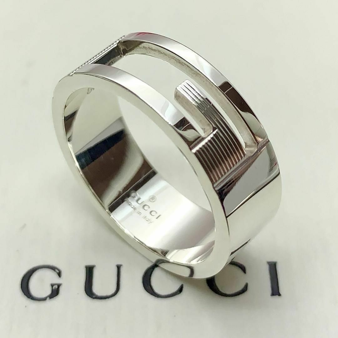 Gucci(グッチ)の670 極美品 グッチ G リング 刻印 25 指輪 サイズ およそ 23 号 メンズのアクセサリー(リング(指輪))の商品写真