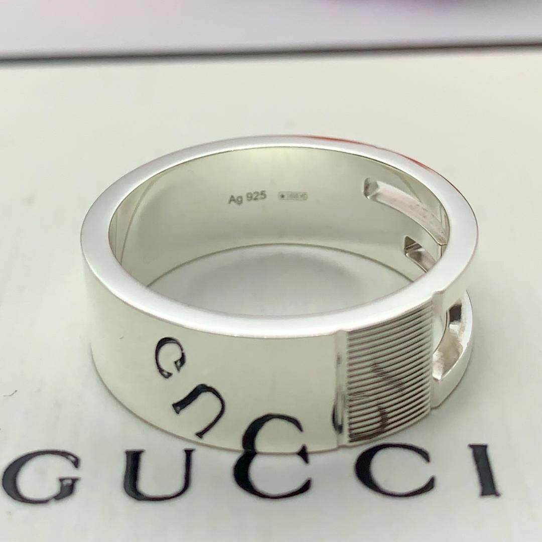 Gucci(グッチ)の670 極美品 グッチ G リング 刻印 25 指輪 サイズ およそ 23 号 メンズのアクセサリー(リング(指輪))の商品写真