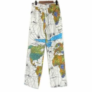 セントマイケル SAINT MICHAEL×ドクターウー Dr.Woo ■ 【 WORLD MAP PAJAMA PANTS SM S23 0000 083 】 ワールド マップ パジャマ パンツ　30256(その他)