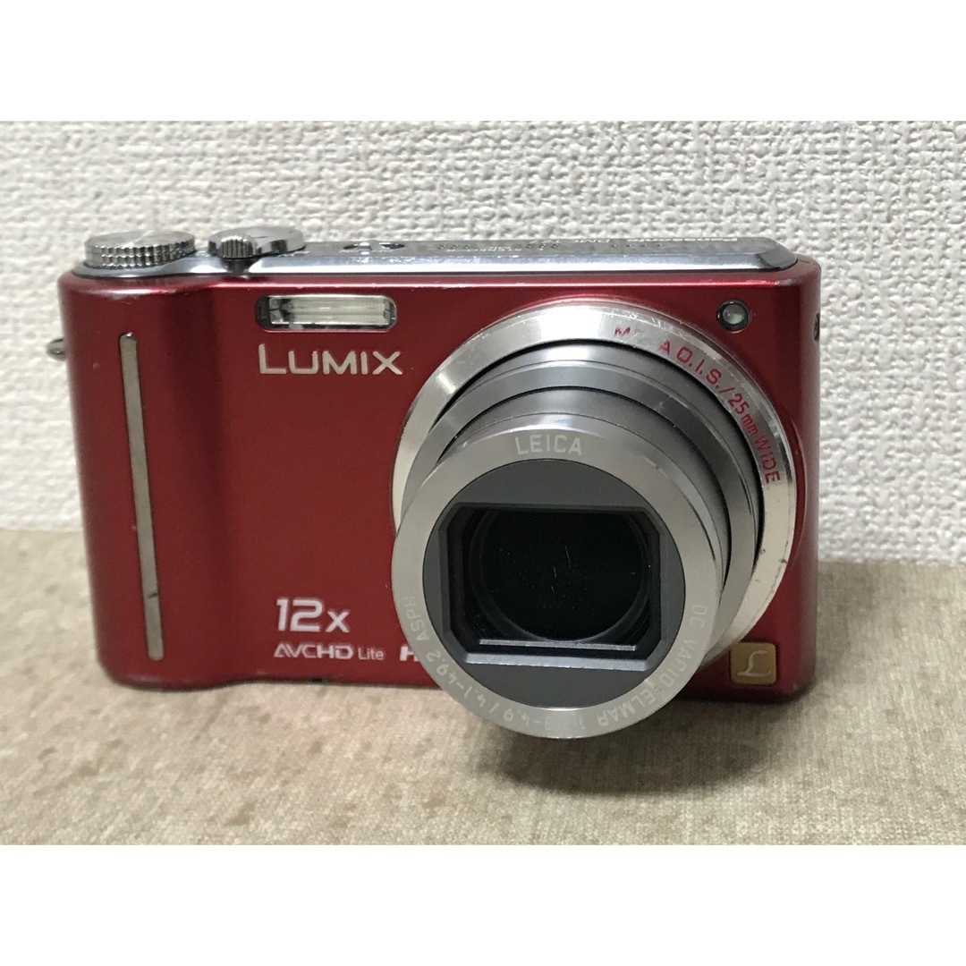 カメラPanasonic DMC-TZ7 【赤外線撮影専用カメラ】レッド