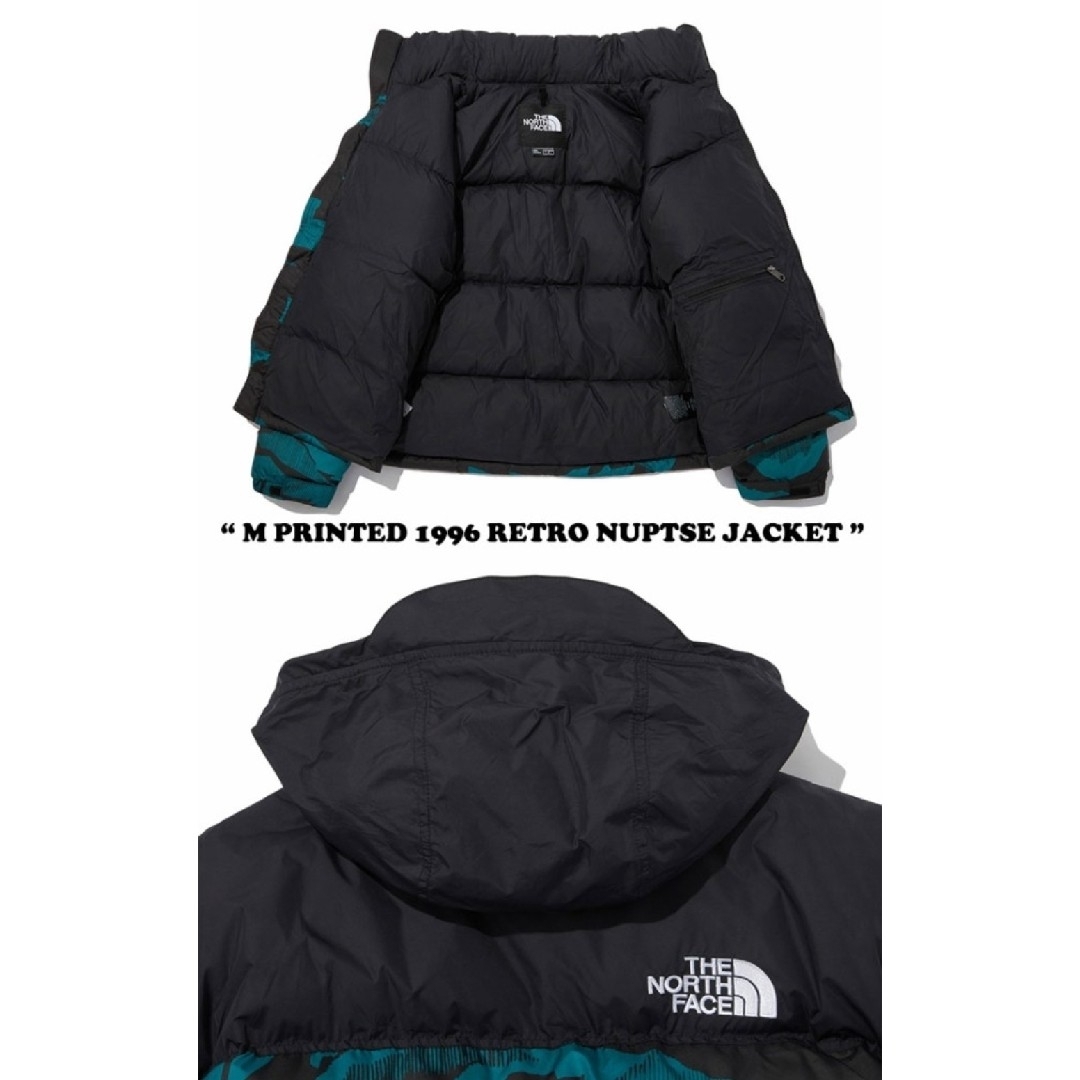 THE NORTH FACE(ザノースフェイス)のカモブルーTHE NORTH FACEノースフェイス 新品 ダウンジャケットS メンズのジャケット/アウター(ダウンジャケット)の商品写真