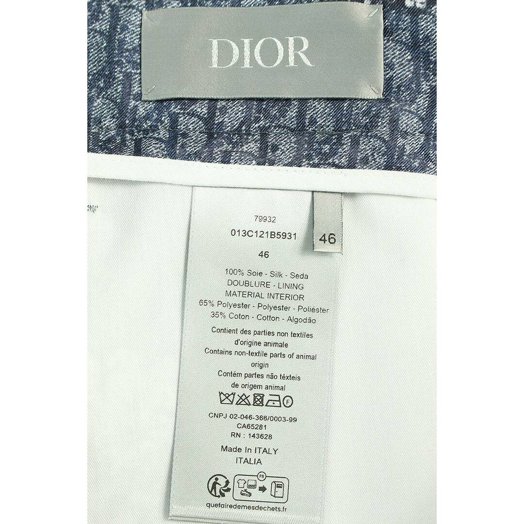 Dior(ディオール)のディオール ×デニムティアーズ DENIM TEARS  23AW  013C121B5931 オブリーク/フラワープリントシルクショートパンツ メンズ 46 メンズのパンツ(その他)の商品写真