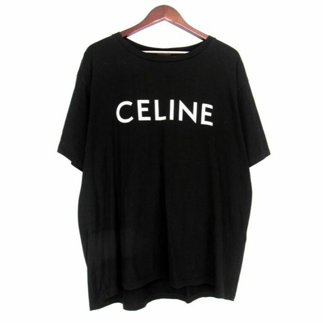 celine(セリーヌ)のセリーヌ CELINE ■ 22AW 【 2X681671Q 】 ルーズ フィット フロント ロゴ プリント 半袖 Tシャツ w16770 メンズのトップス(Tシャツ/カットソー(半袖/袖なし))の商品写真