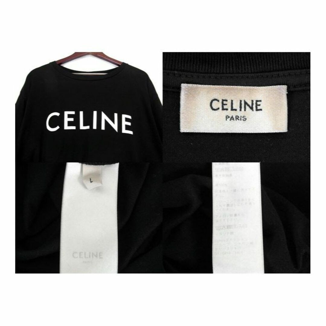 celine(セリーヌ)のセリーヌ CELINE ■ 22AW 【 2X681671Q 】 ルーズ フィット フロント ロゴ プリント 半袖 Tシャツ w16770 メンズのトップス(Tシャツ/カットソー(半袖/袖なし))の商品写真