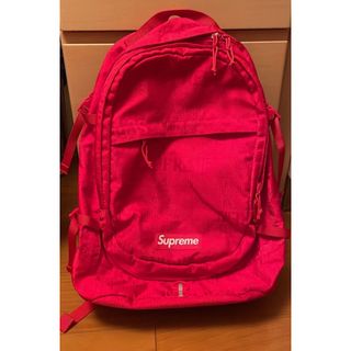 シュプリーム(Supreme)のSupreme  ナイロン  リュック 赤(バッグパック/リュック)