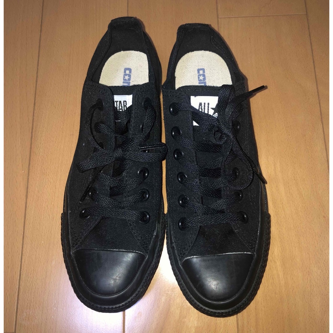 CONVERSE(コンバース)の超美品⭐︎コンバース黒⭐︎24.5cm⭐︎5と1/2 レディースの靴/シューズ(スニーカー)の商品写真