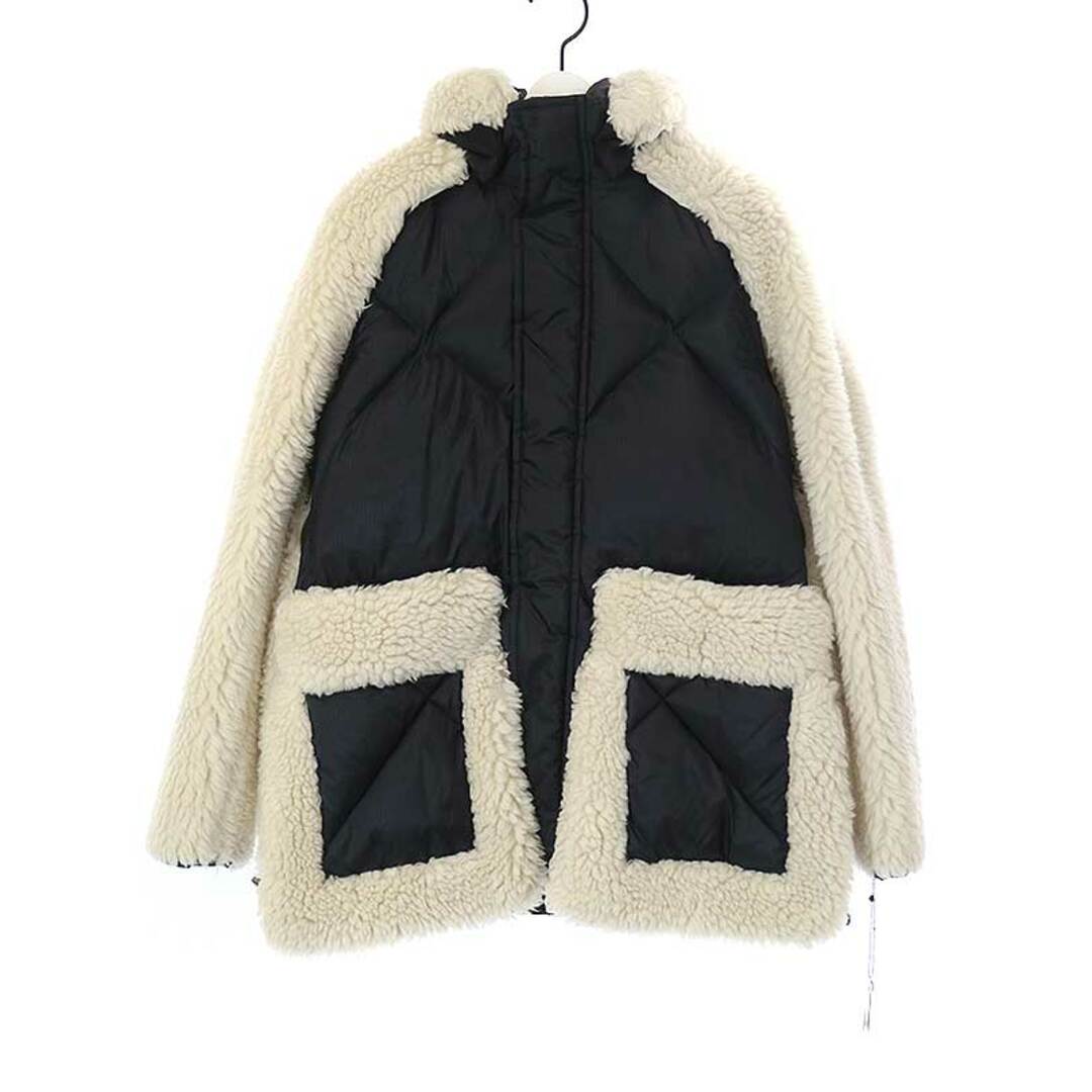 美品　SACAI　サカイ　ボンバージャケット　ブルゾン　ホワイト　フリル