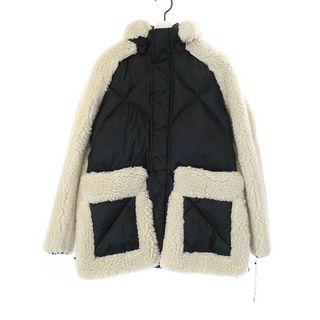 サカイ(sacai)のsacai サカイ 23AW Faux Shearling Blouson シャーリングファーブルゾン 23-06857 アイボリー×ブラック 1(ブルゾン)