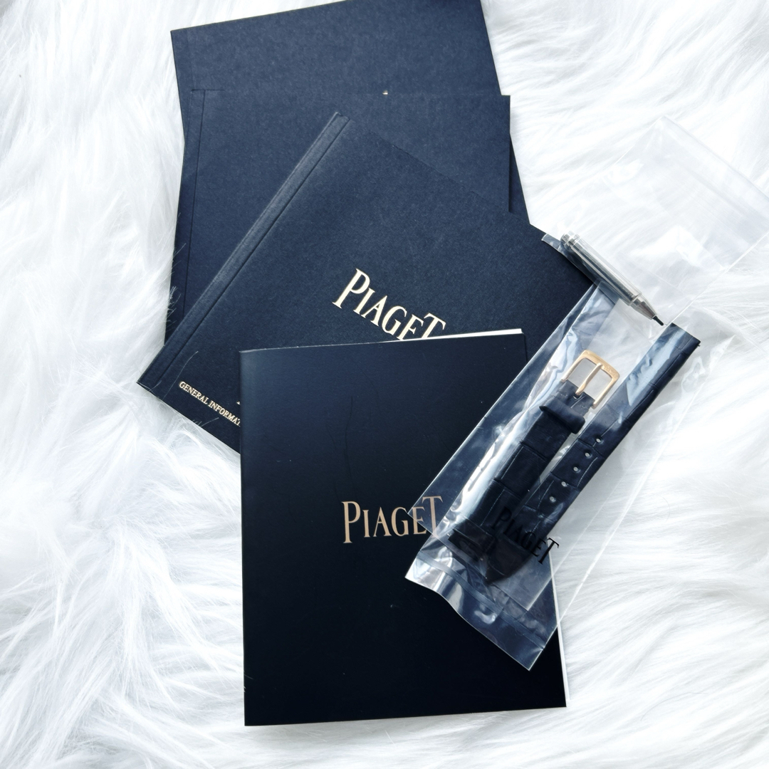 PIAGET(ピアジェ)の美品　PIAGETピアジェ  ポセション　ターコイズ　RG 腕時計　クロコダイル レディースのファッション小物(腕時計)の商品写真