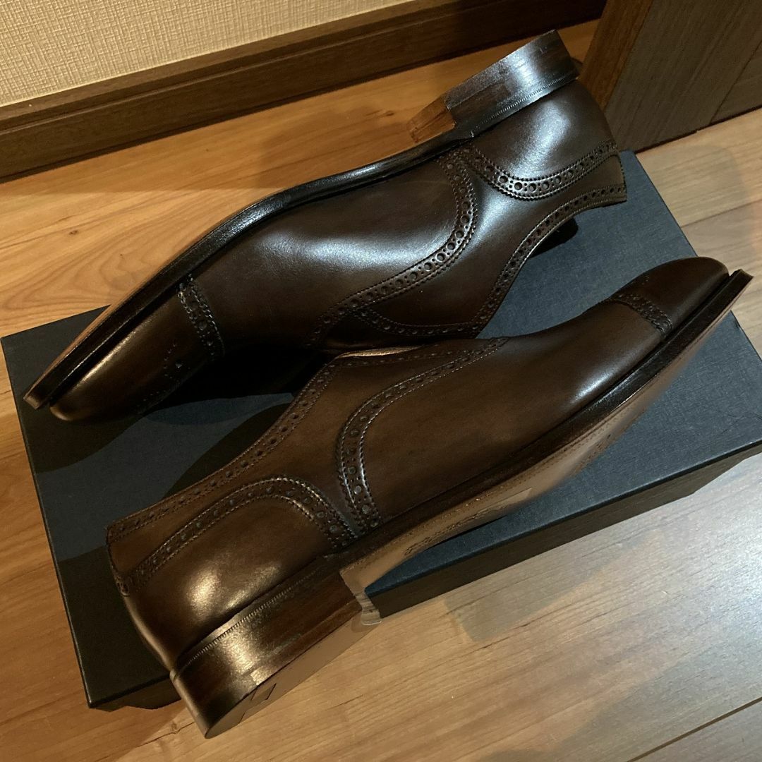 CHEANEY(チーニー)のチーニーのWILFRED・サイズ9.0 F・モカ(こげ茶色) メンズの靴/シューズ(ドレス/ビジネス)の商品写真