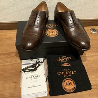 cheaney チーニー　ポールスミス別注　パンチドキャップトゥ　UK7C27504サイズ