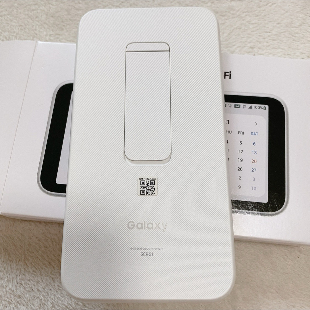 Galaxy(ギャラクシー)のGalaxy 5G Mobile Wi-Fi SCR スマホ/家電/カメラのスマホ/家電/カメラ その他(その他)の商品写真