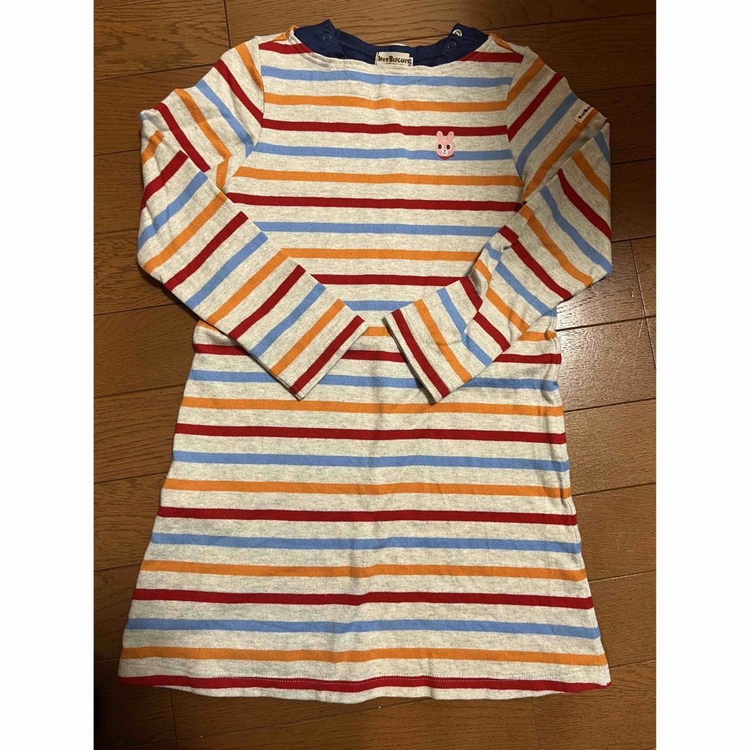 mikihouse(ミキハウス)のミキハウス ワンピース 120 キッズ/ベビー/マタニティのキッズ服女の子用(90cm~)(ワンピース)の商品写真