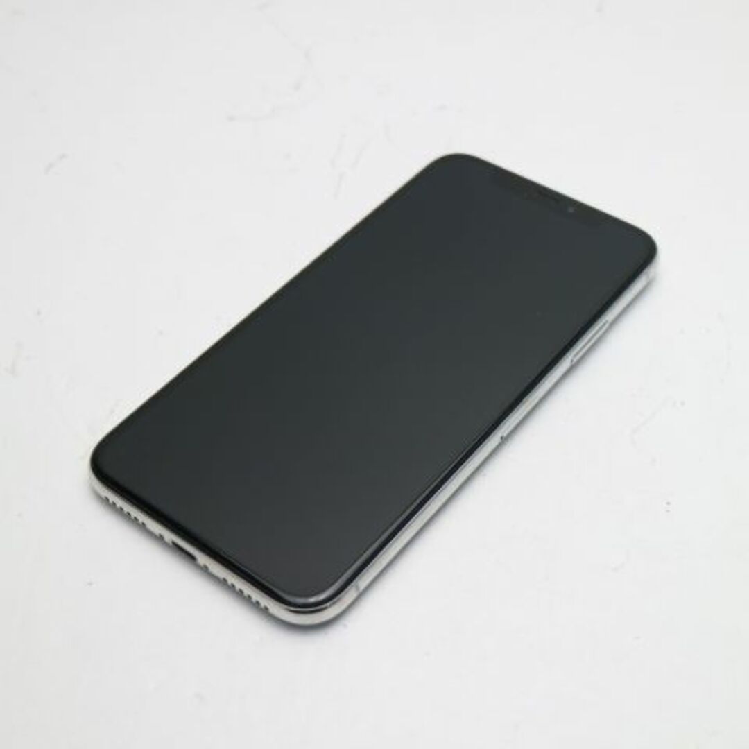 iPhone Ｘ　64GB silver 美品スマートフォン/携帯電話
