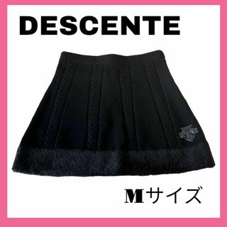 デサント(DESCENTE)の【新品未使用】DESCENTE スカート カシミア DGWUJE02 黒 M(ウエア)