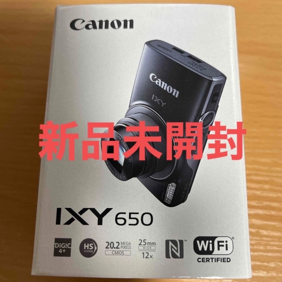 大特価！！】 Canon デジタルカメラ IXY 650 BK コンパクトデジタルカメラ