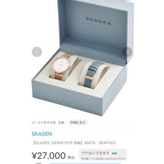 スカーゲン(SKAGEN)のSKAGEN 腕時計(腕時計)