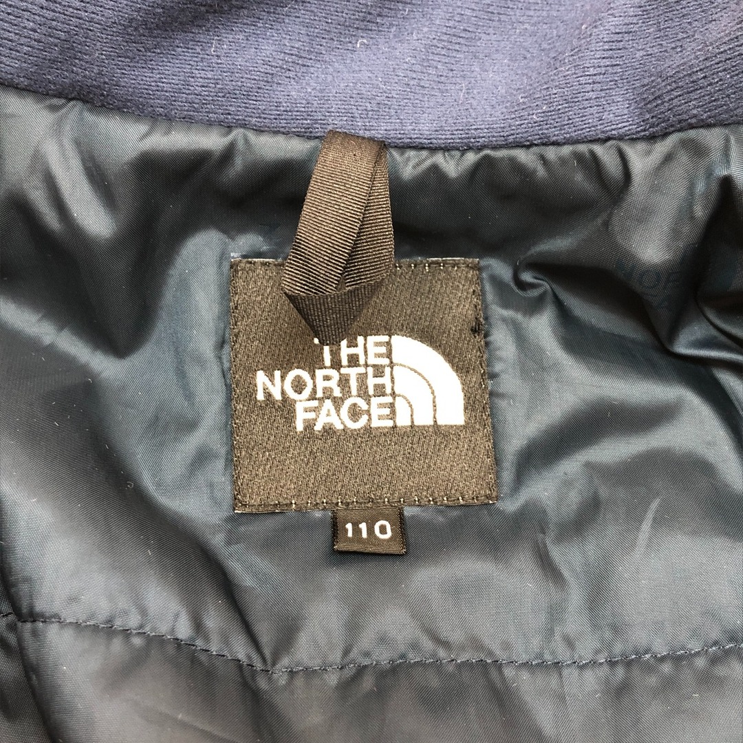 THE NORTH FACE(ザノースフェイス)の□□THE NORTH FACE ザノースフェイス ウォータープルーフワンピース 110cm NSJ61908 ネイビー×パープル キッズ/ベビー/マタニティのキッズ服女の子用(90cm~)(ワンピース)の商品写真