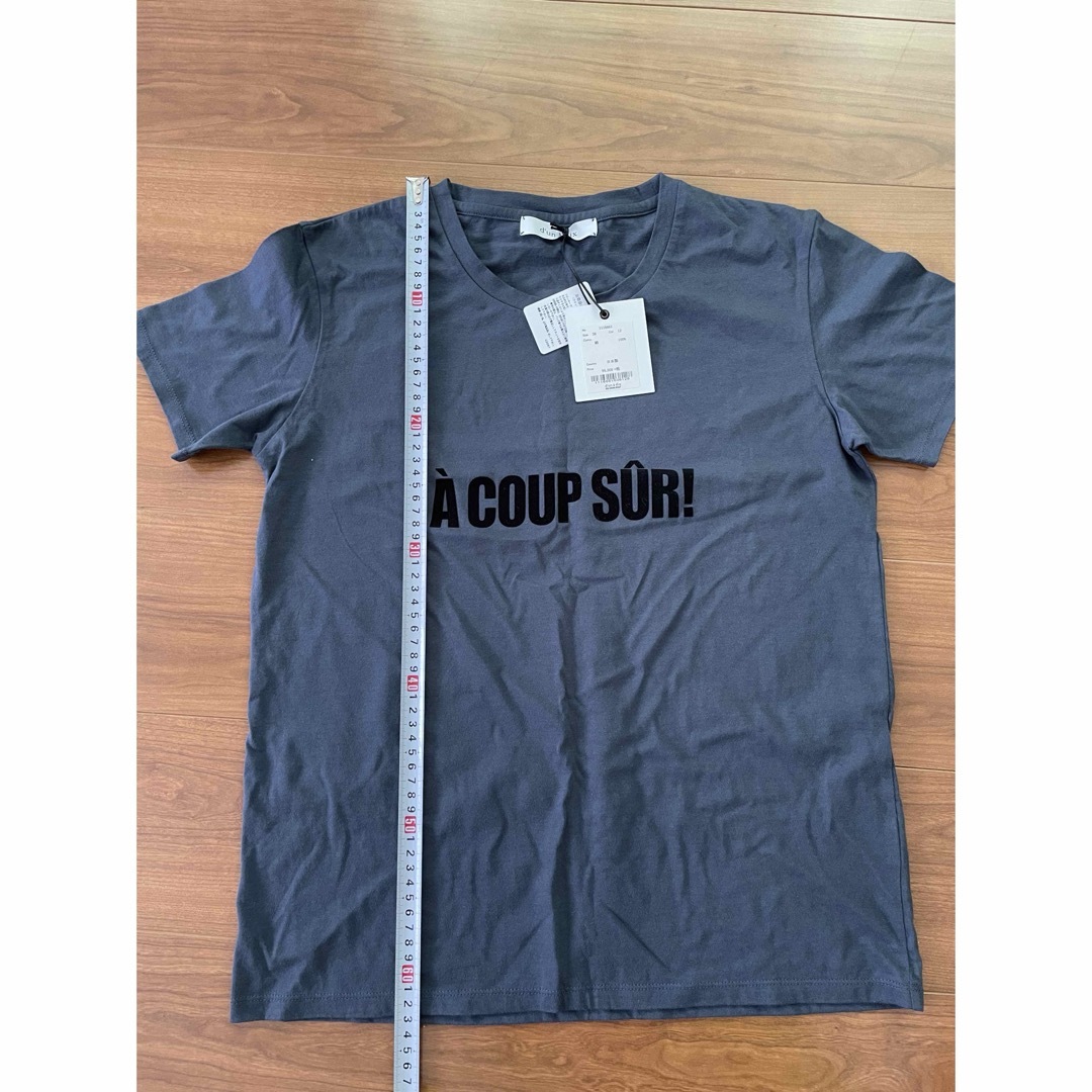 d'un a' dix(アナディス)のアナディス　コットンTシャツ レディースのトップス(Tシャツ(半袖/袖なし))の商品写真