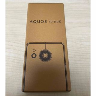 アクオス(AQUOS)の新品未開封 AQUOS sense8 SH-M26 SIMフリー ブラック(スマートフォン本体)