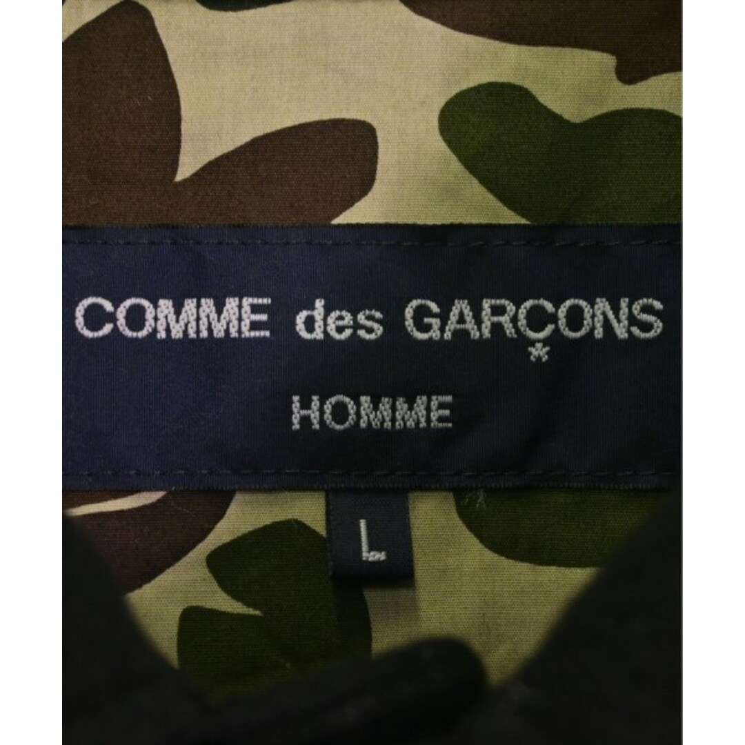 COMME des GARCONS HOMME(コムデギャルソンオム)のCOMME des GARCONS HOMME ブルゾン L 黒 【古着】【中古】 メンズのジャケット/アウター(その他)の商品写真