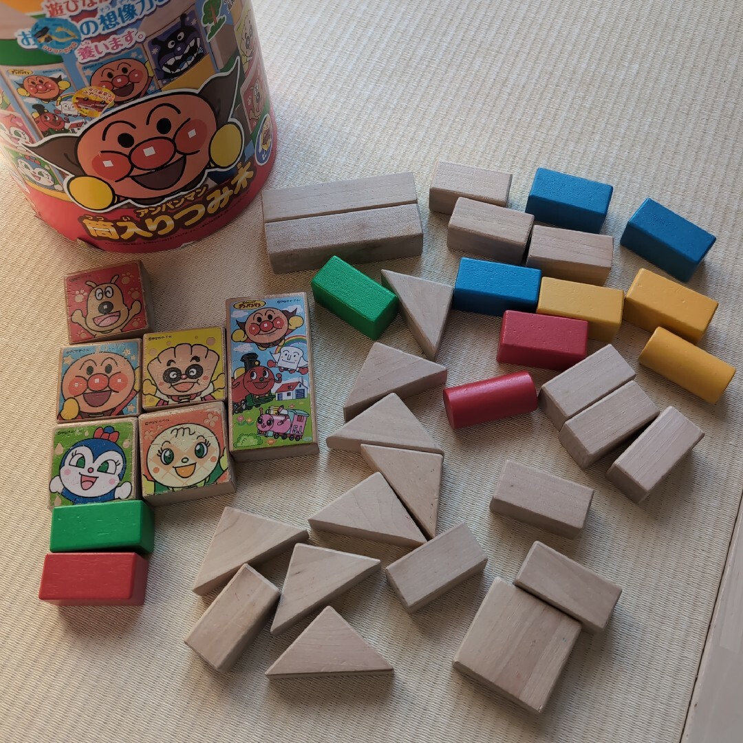 アンパンマン つみき キッズ/ベビー/マタニティのおもちゃ(積み木/ブロック)の商品写真